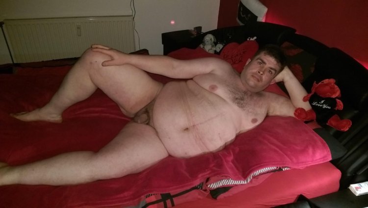 Fat young men naked