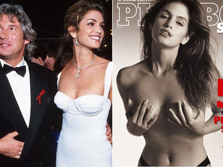 Cindy Crawford and Richard Gir