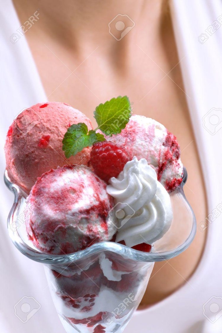 Erotic ice cream