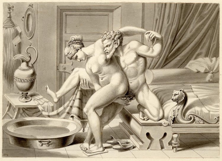 Erotic illustrations of myths