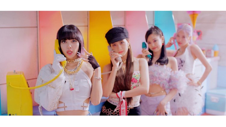 Black Pink Ice Cream