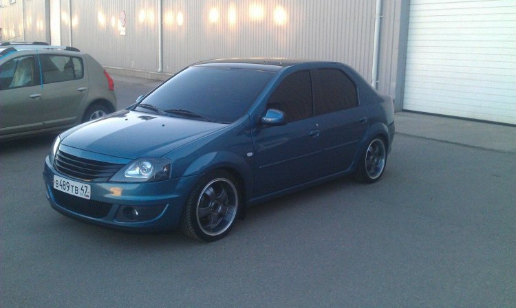 Tuned Renault Logan 1 generation