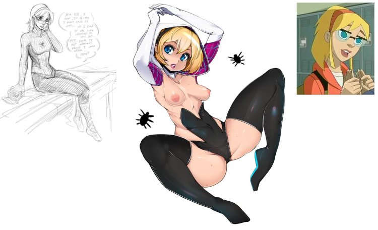 Penny Parker and Gwen Staisi Hentai