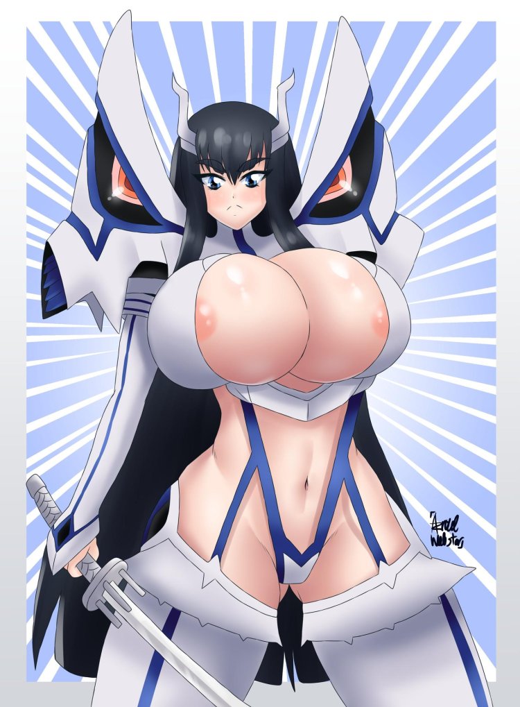 Satsuki Kiryuuin Big Tits