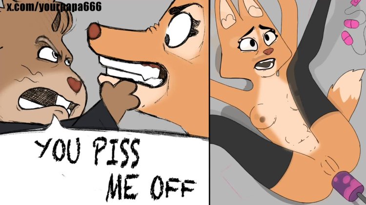 2 Heads conjoined Twin furry masturbation hentai