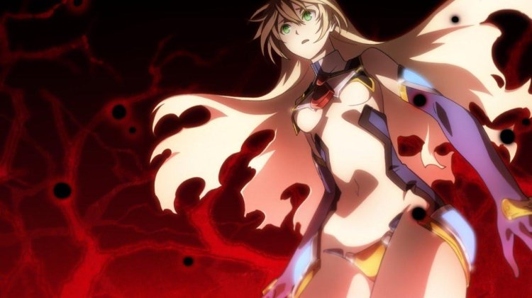 Vermilion in anime gold