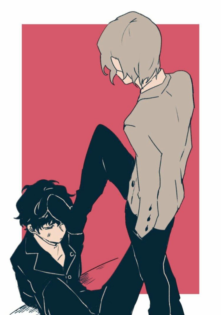 Persona 5 Akechi x Akira