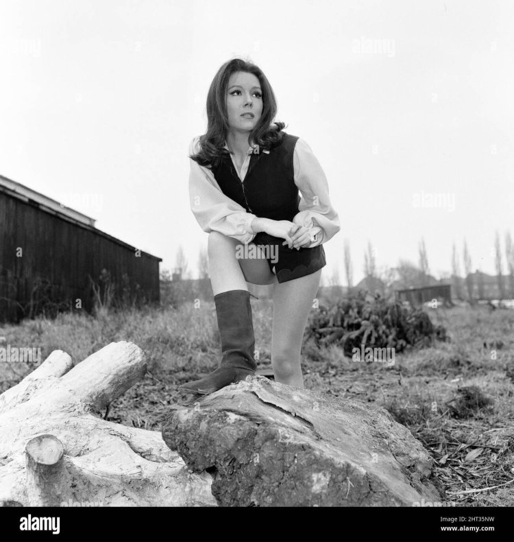 Diana Rigg in youth