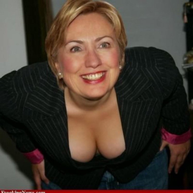 Hillary Clinton in a swimsuit