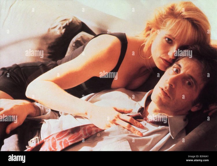 Ellen Barkin and Al Pacino