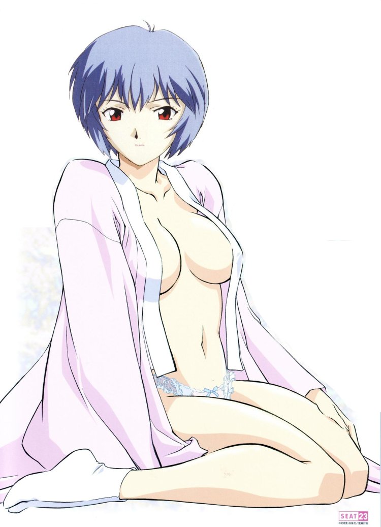 Ayanami Rei Naked chest