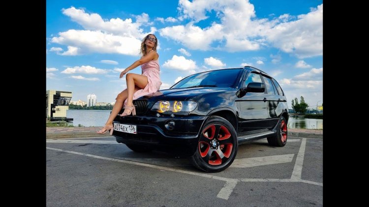 BMW x5 e53 and girls