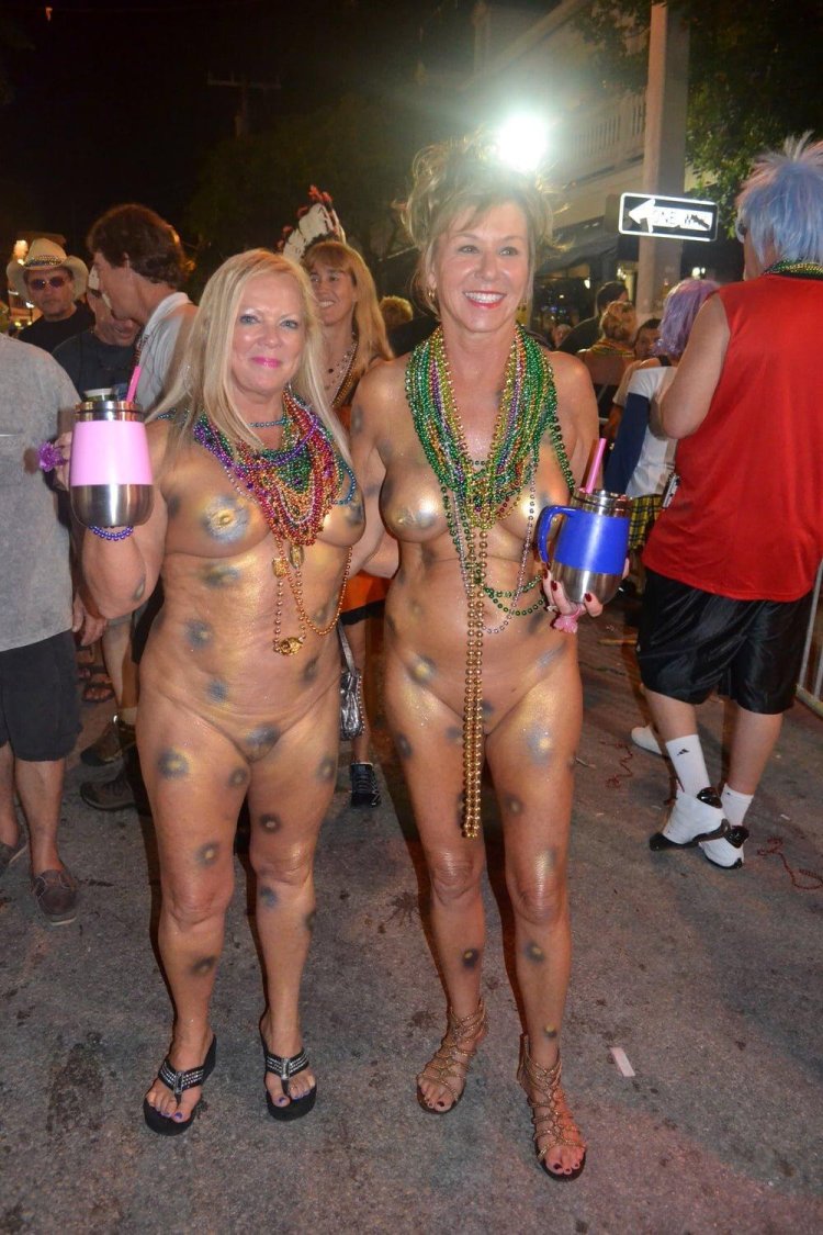Naked Mature at the festival