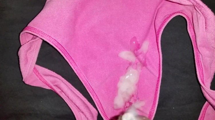 Cum on panties Private