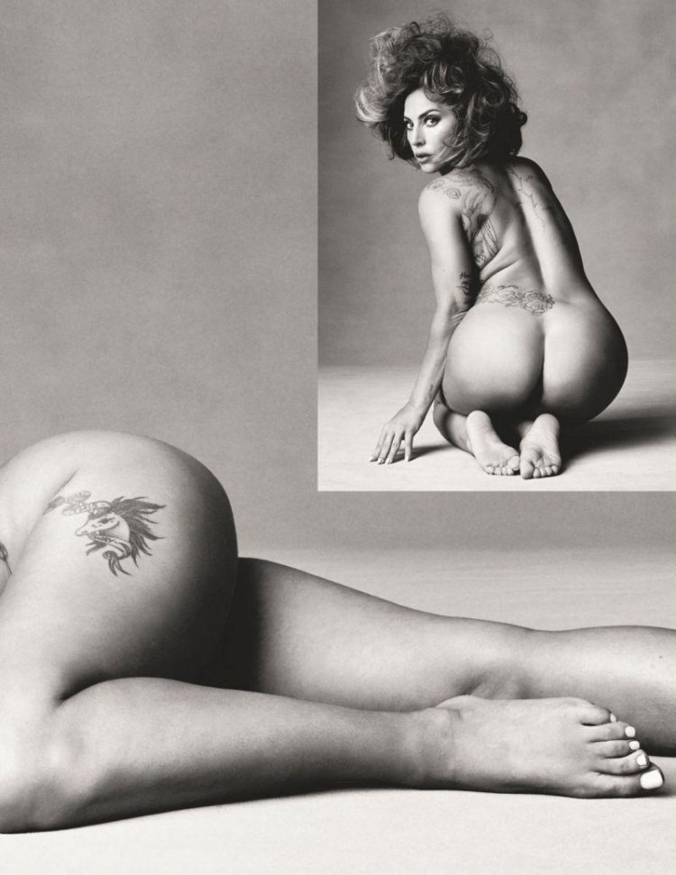 Lady Gaga Naked photo shoot