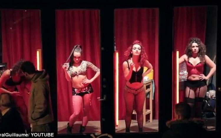 The Red Lights Quarter in Amsterdam