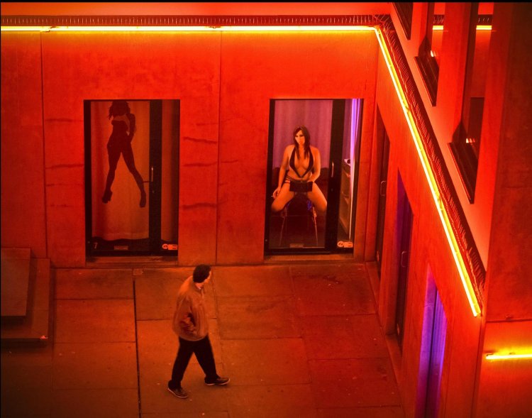 Belgium Red Light Street