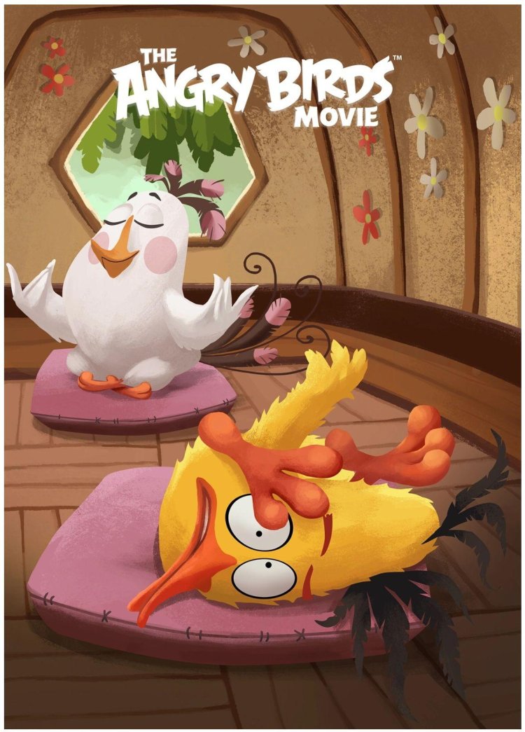 Angry Birds in the movie