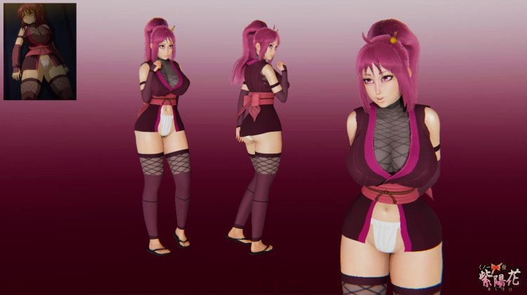 The 1st Anniversary of Kunoichi Ryoujokuden Ajisai Episode