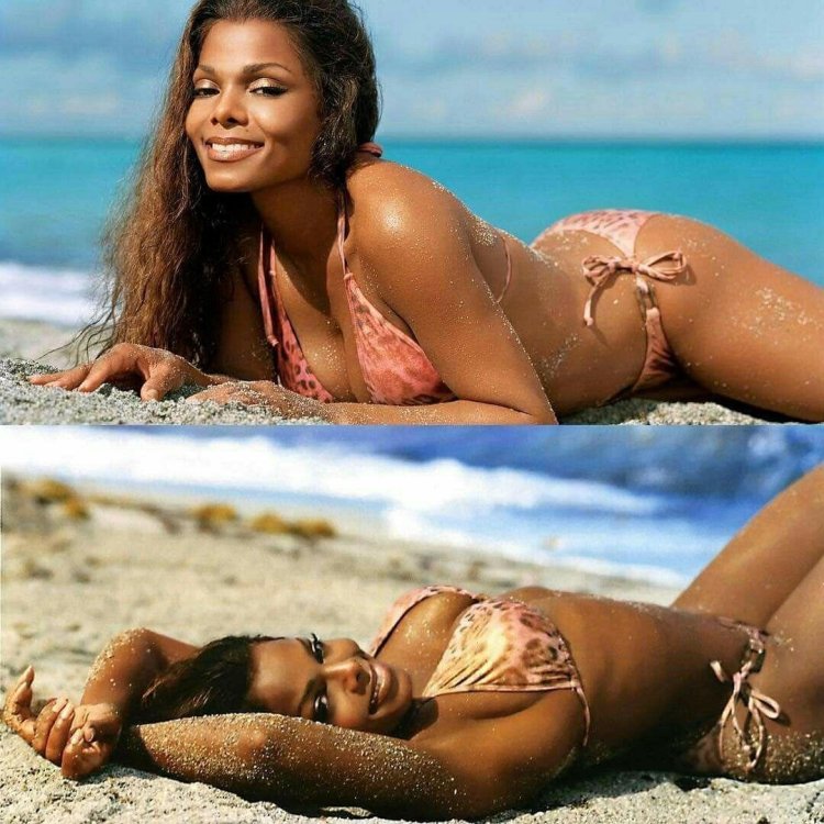 Junet Jackson in Bikini
