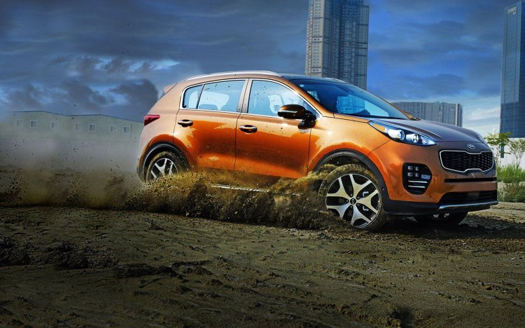 Kia Sportage 2021 Orange