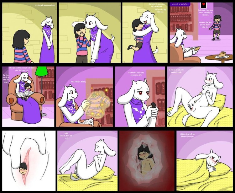 Hentai Undertale Azriel Comic