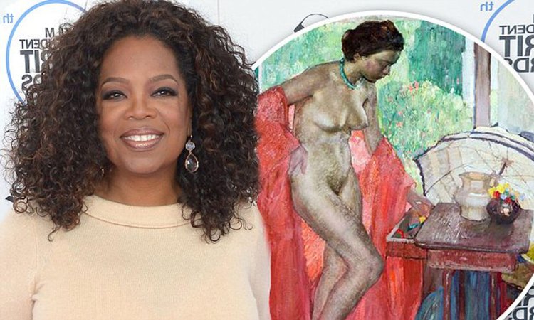 Naked Oprah Winfrey