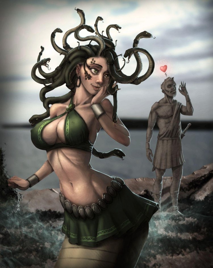 Medusa Gorgon Lamami Art