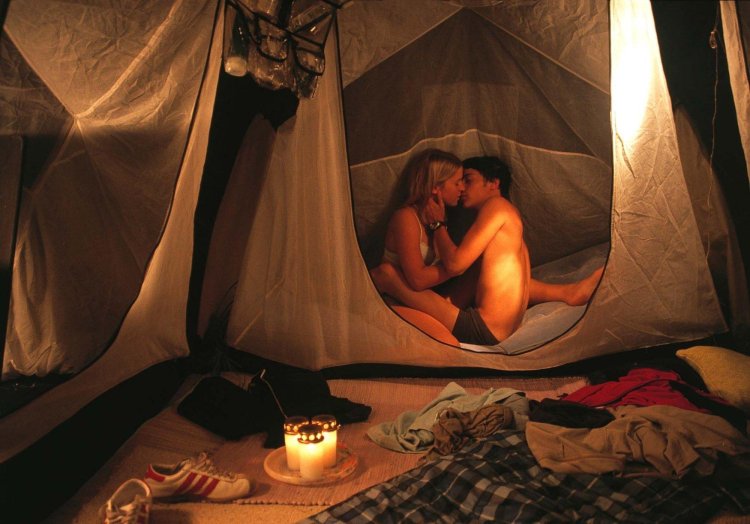 Erotic nights in a tent