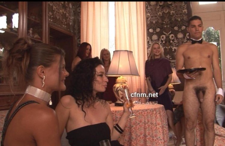 Dressed women naked slaves