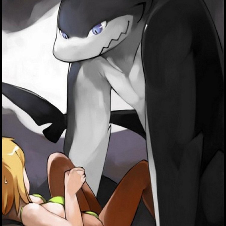Anime hentai girl shark