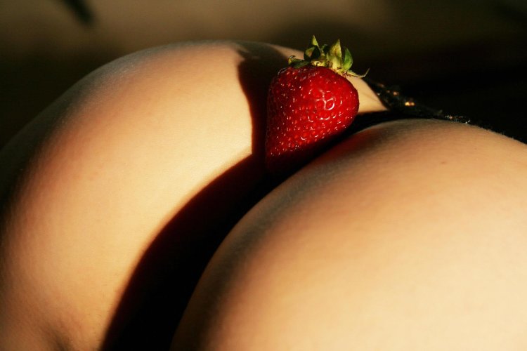 Erotic strawberry