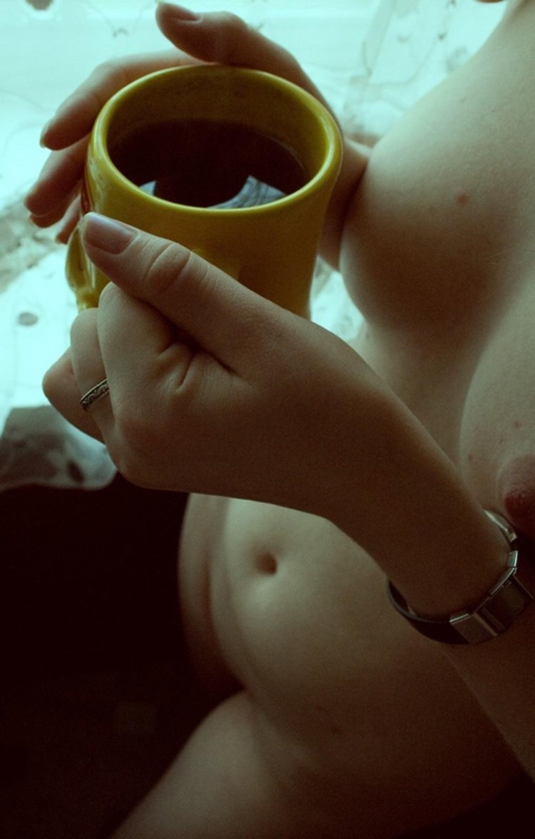 Erotic morning coffee