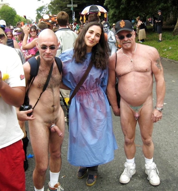 Festival of naked men and women