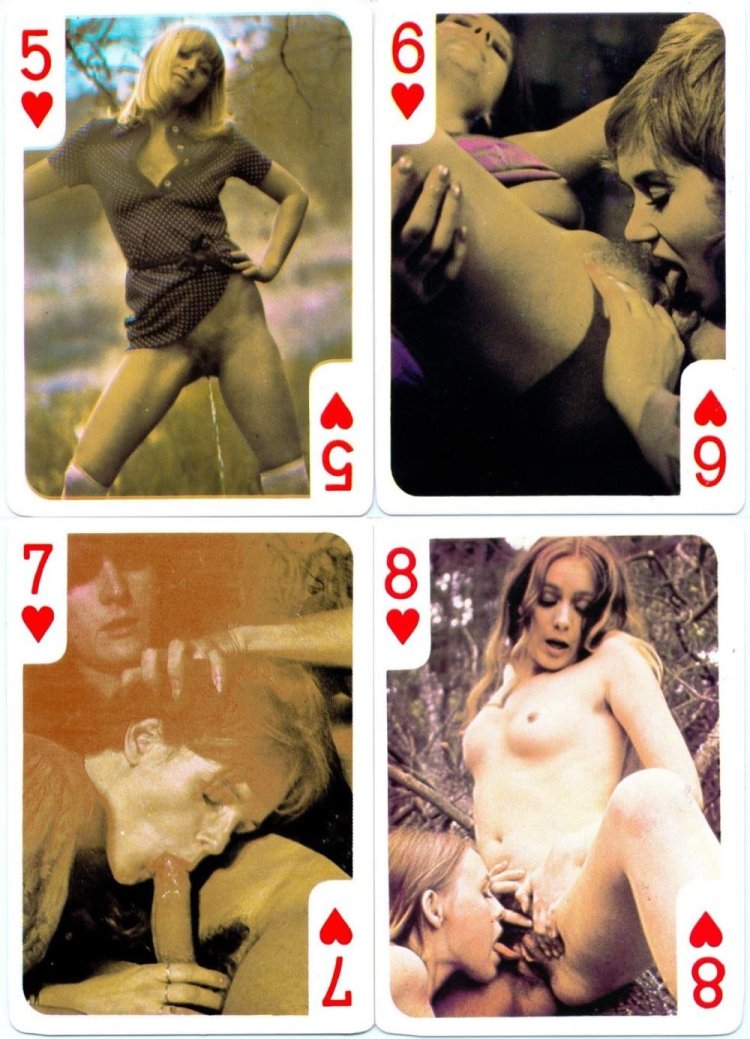 Old playing cards