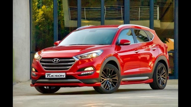 Hyundai Tucson 2022 Red