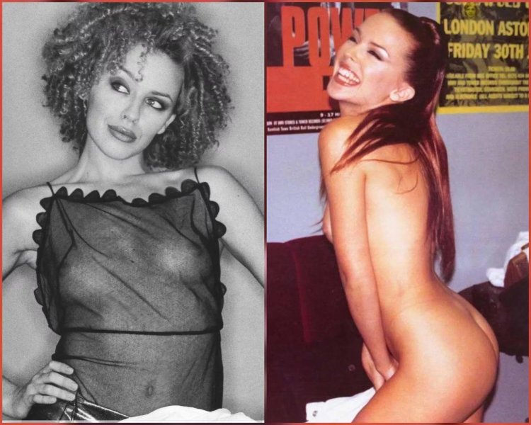 Kylie Minoga photo in youthful hot lesbian