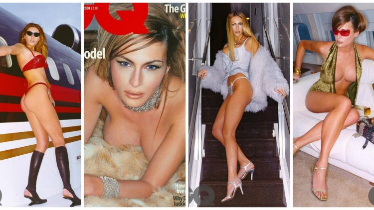 Melania Trump in youthful hot