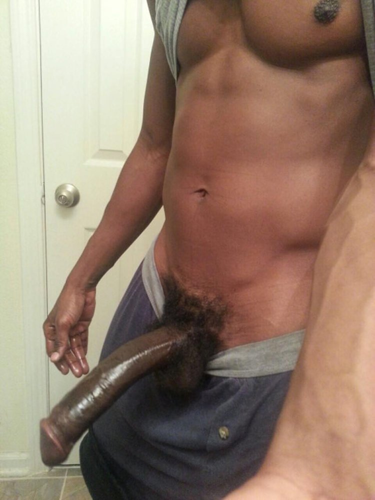 Huge black dick of the Negro