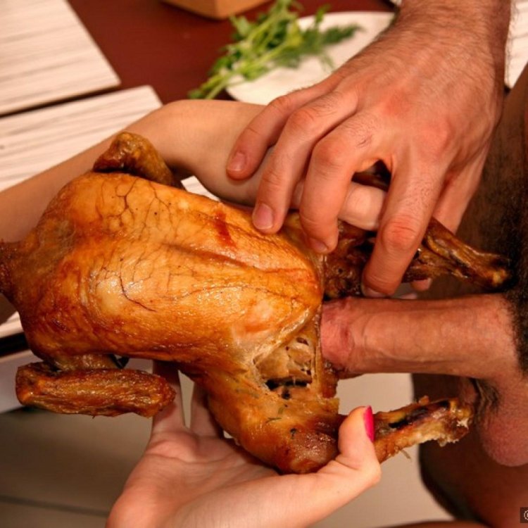 Pornography Chicken and Man
