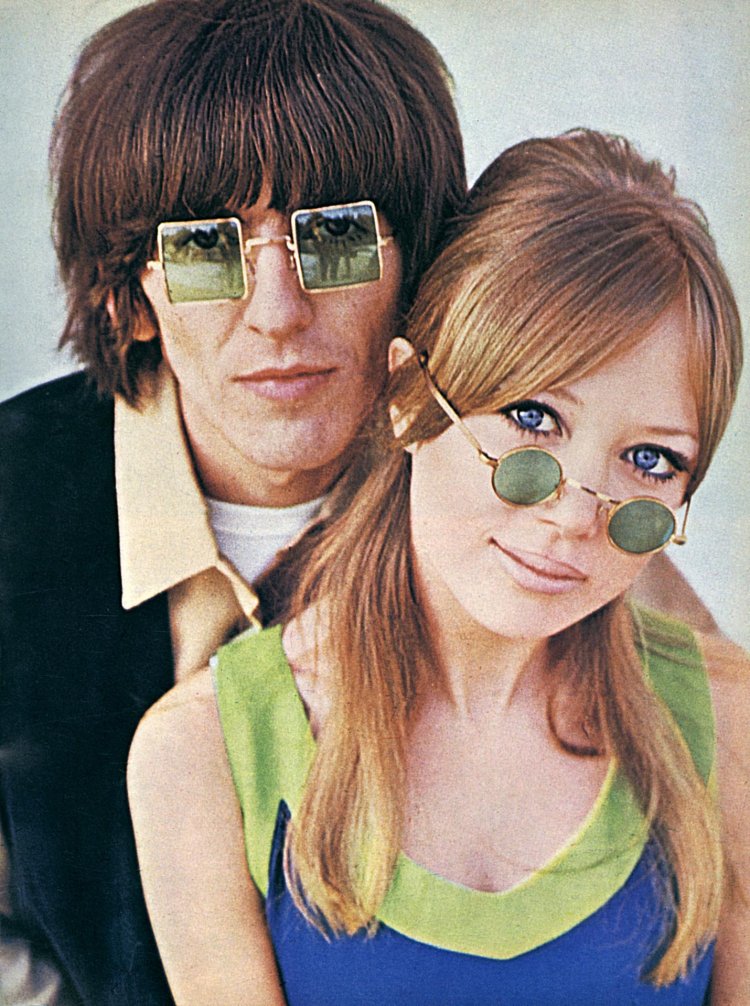 George Harrison and Patti Boyd