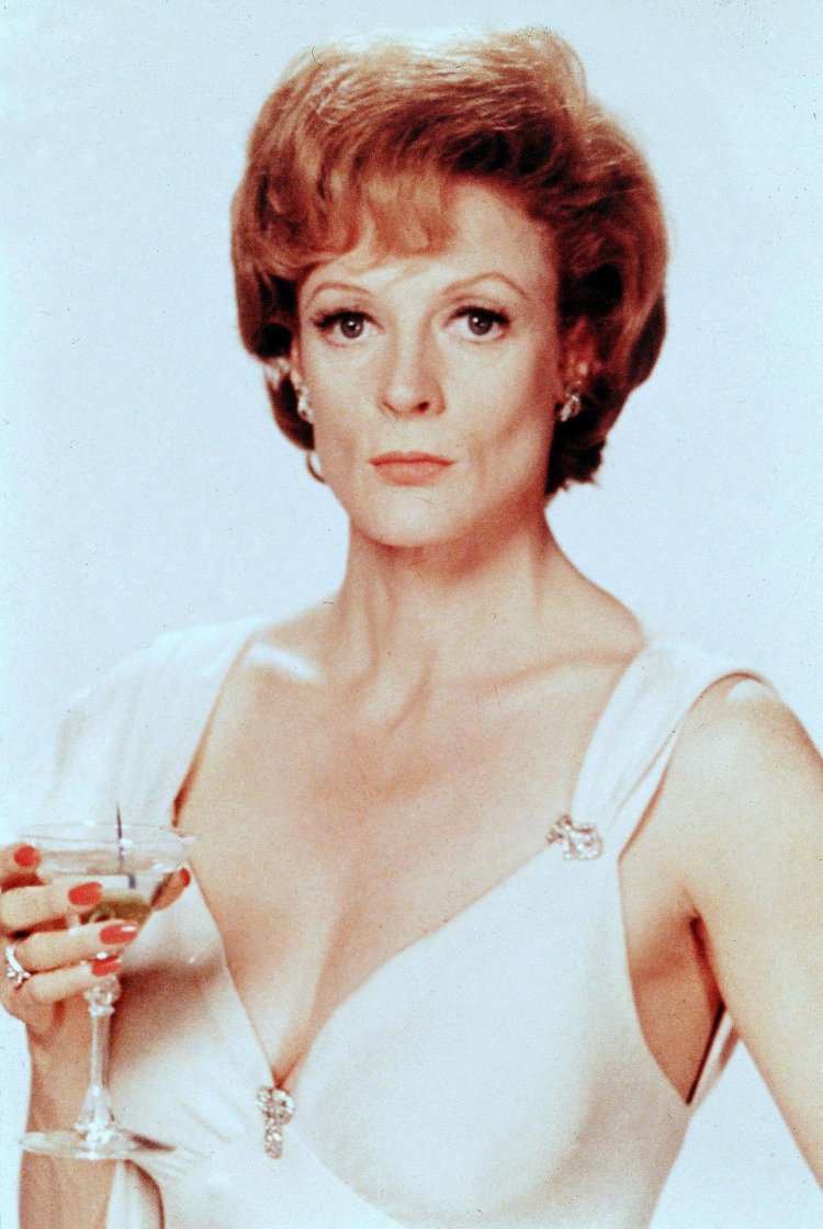 Maggie Smith in youth