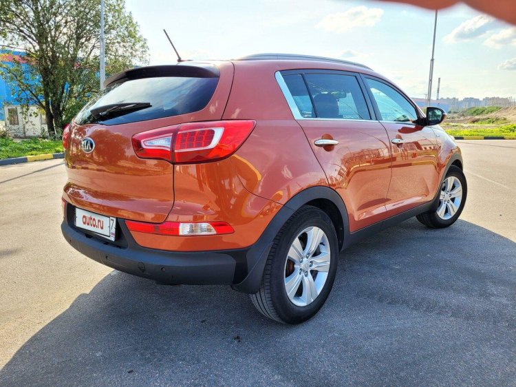 Kia Sportage 3 Orange