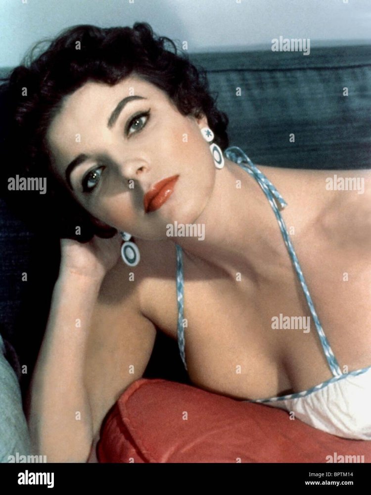 Joan Collins in his youth 1950