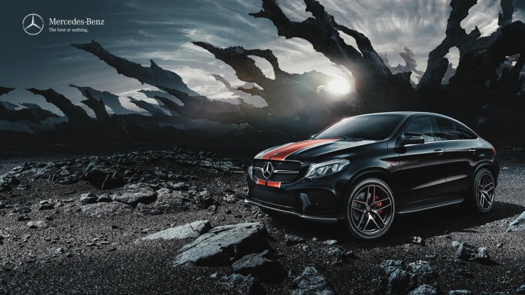 Mercedes Gle Coupe 4K