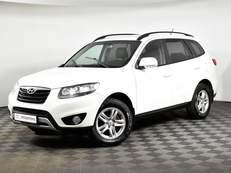 Hyundai Santa Fe 2010 White