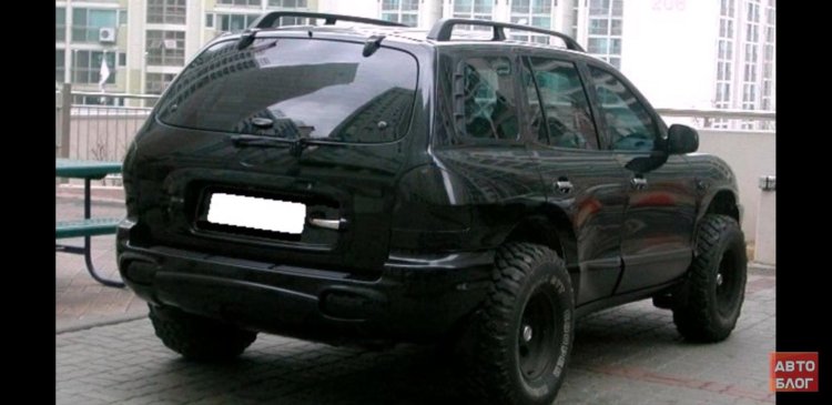 Hyundai Santa Fe 2002 off Road