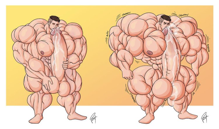 Muscle Growth anime Boy Hentai