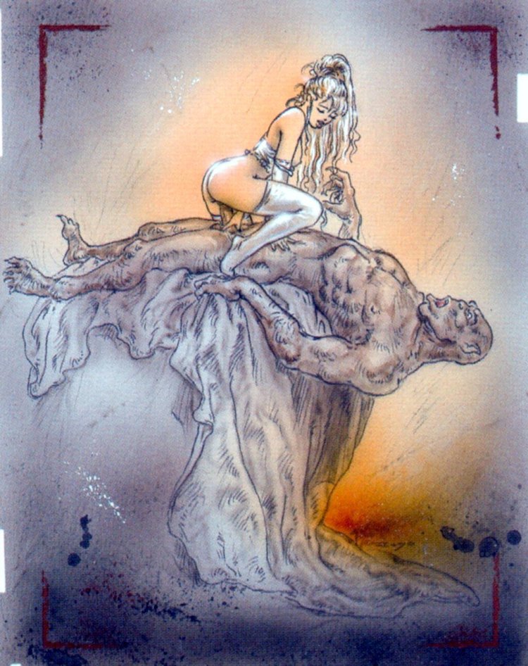 Luis Royo Forbidden Book 3 XXX