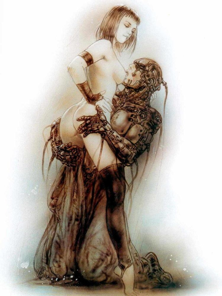 Luis Royo Erotic paintings